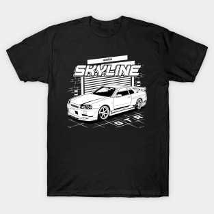 Skyline GTR R34 T-Shirt